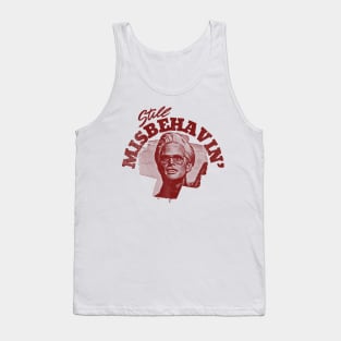 Still Misbehavin Pink Tank Top